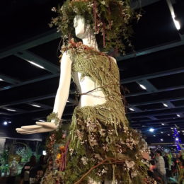 Northwest Flower and Garden Festival | Fleurs de Villes' floral art mannequins | Photography by Jenny SW Lee