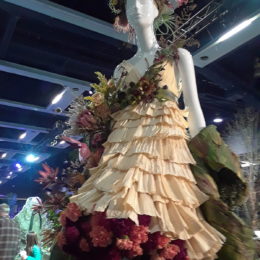 Northwest Flower and Garden Festival | Fleurs de Villes' floral art mannequins | Photography by Jenny SW Lee