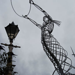 Beacon of Hope sculpture in Thanksgiving Square