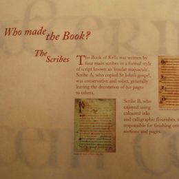 Book of Kells Exhibit