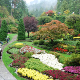 Butchart Garden in Brentwood Bay, British Columbia, Canada | Photography by Jenny S.W. Lee