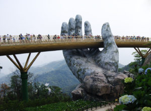 Golden Bridge, Ba Na Hills, Da Nang, Vietnam | Photography by Jenny S.W. Lee