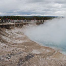 Grand Prismatic Hot Spring | Midway Geyser Basin | Photography by Jenny S.W. Lee