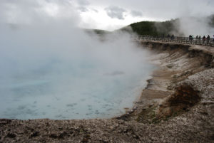 Grand Prismatic Hot Spring | Midway Geyser Basin | Photography by Jenny S.W. Lee