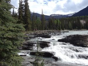 Athabasca Falls, Jasper National Park, Alberta Canada | Photography by Jenny S.W. Lee