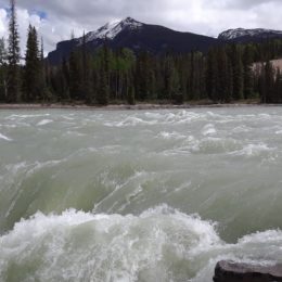 Athabasca Falls, Jasper National Park, Alberta Canada | Photography by Jenny S.W. Lee