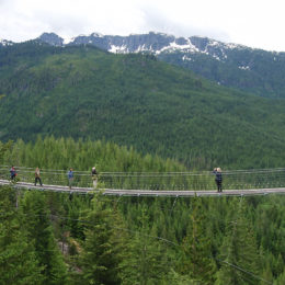 Sky Pilot Suspension Bridge, Sea to Sky Gondola | BC Canada | Photography by Jenny S.W. Lee