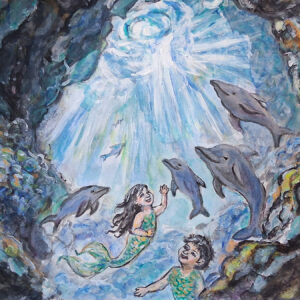 "Magic Beneath the Waves" | acrylic