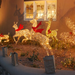 farolito walk on Canyon Road