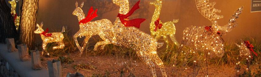 farolito walk on Canyon Road | Santa Fe, New Mexico | Photography by Jenny S.W. Lee