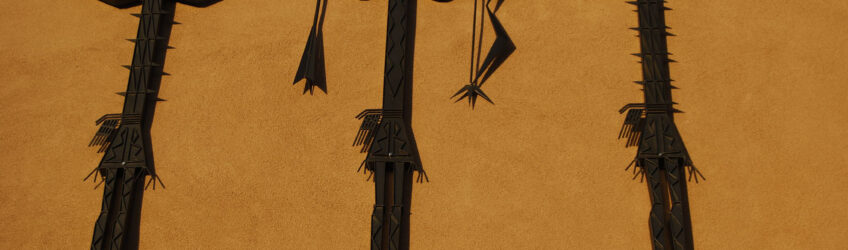 Arnold & Doris Roland Sculpture Garden | Santa Fe, New Mexico | Photography by Jenny S.W. Lee